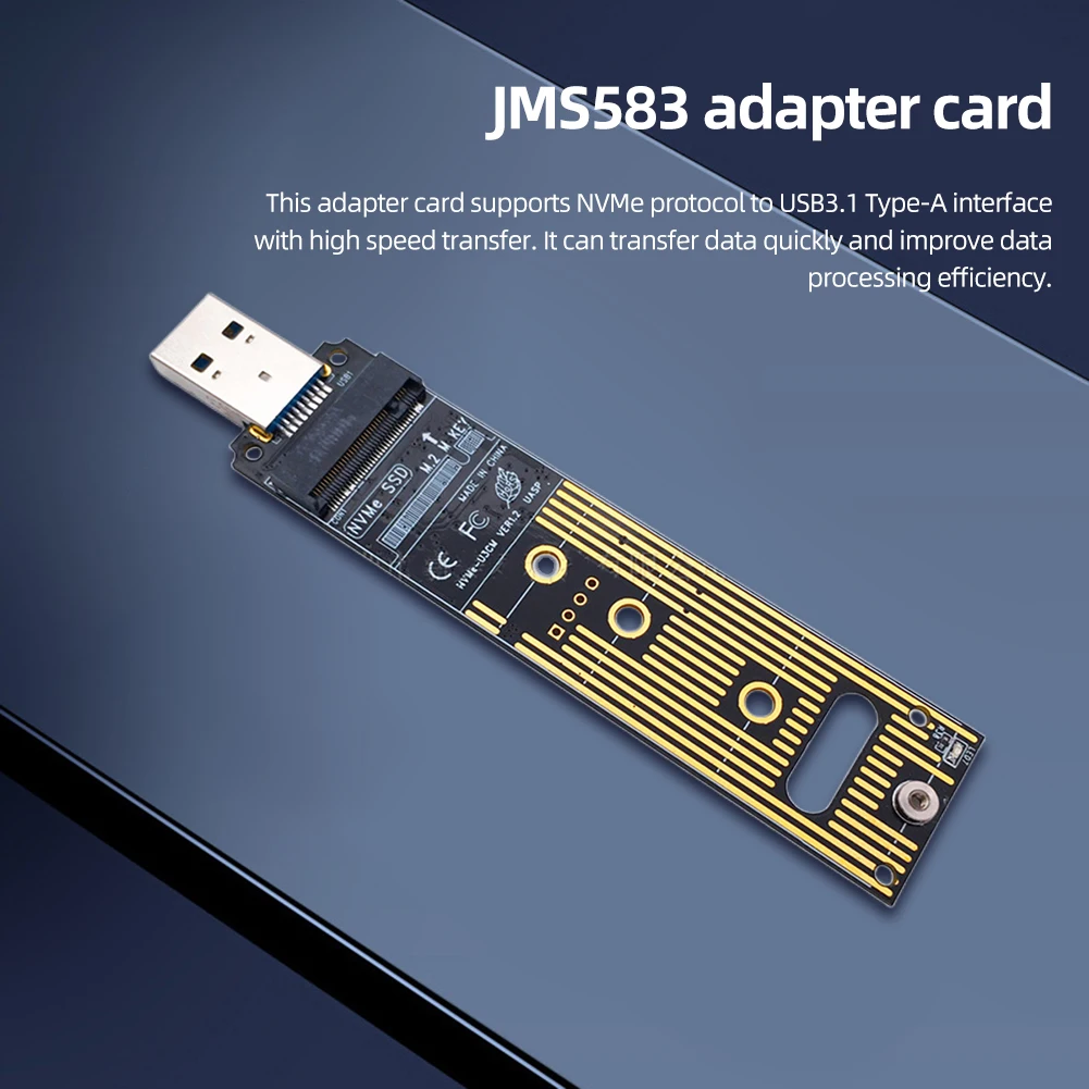 M.2 NVME to USB ī , 10Gpbs  , USB3.1 M.2 NVME to USB-A 3.0   ī, PCI-E/M.2 Nvme SSD