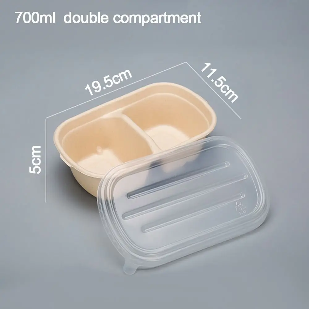 500ml 700ml 850ml 1000ml Disposable Paper Food Containers with Lids, Eco-Friendly Pulp ... - SKU PFCL1051 - UGI Packaging
