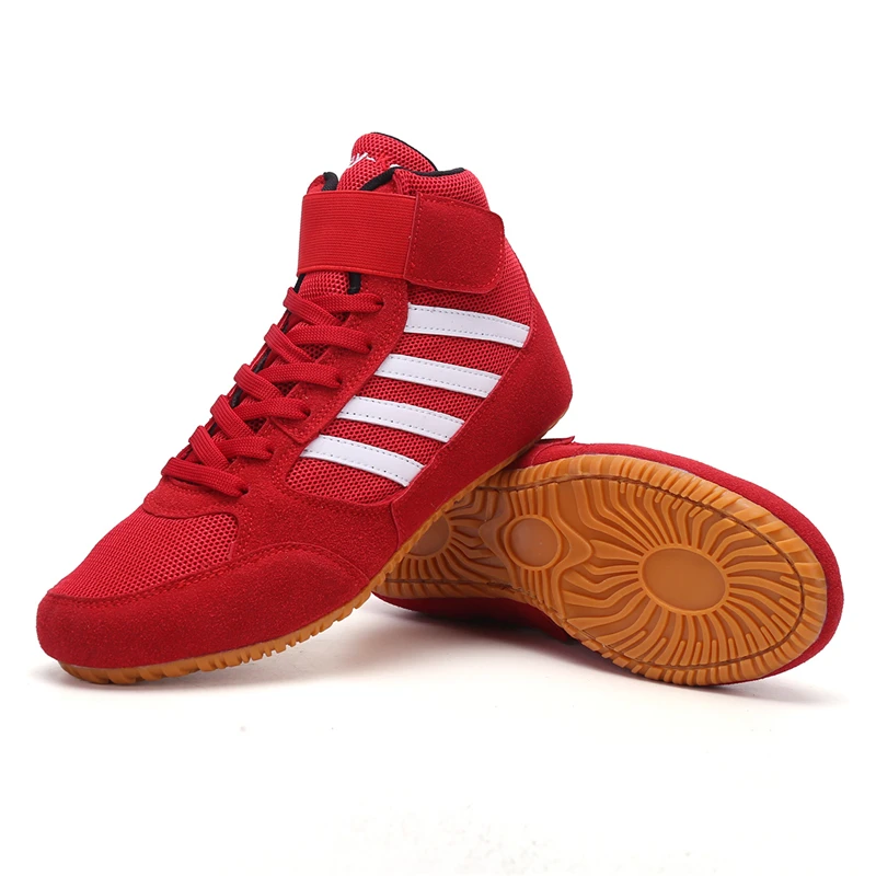 

Child Boxing Shoes Rubber Outsole Breathable Wrestling Shoes Women Wrestling Costume Shoes for Wrestling Men Women Shoes