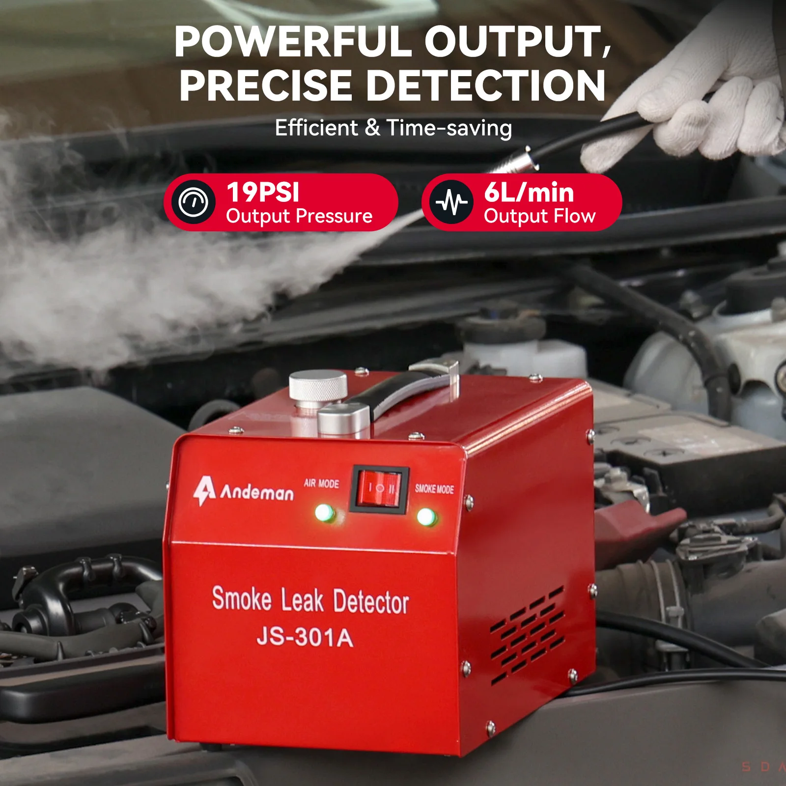 MOTOCOCHE EVAP Détecteur De Fuite De Carburant Voiture, 12V