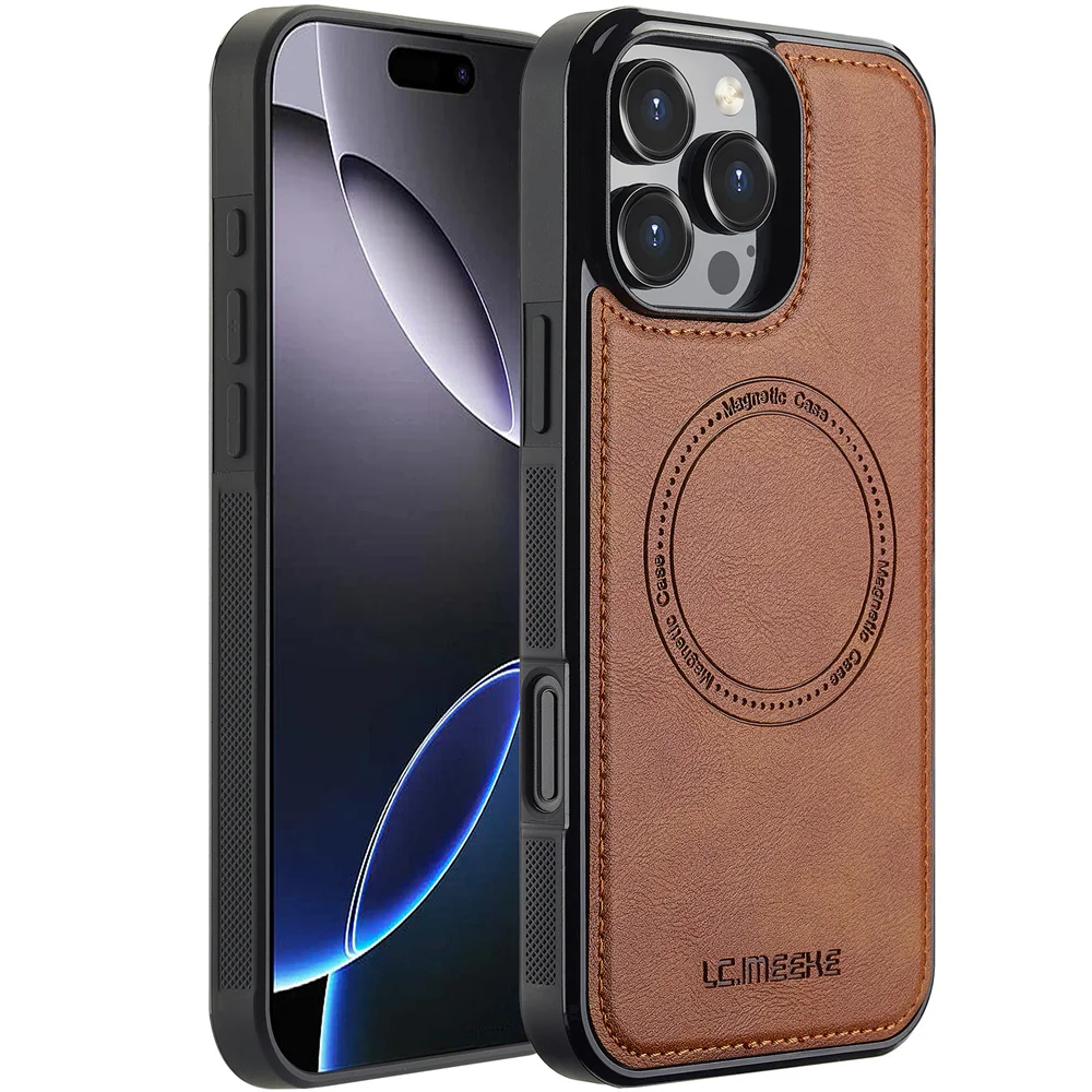 Elegant Magnetic Phone Case for iPhone - Sleek and Durable Protection Cover