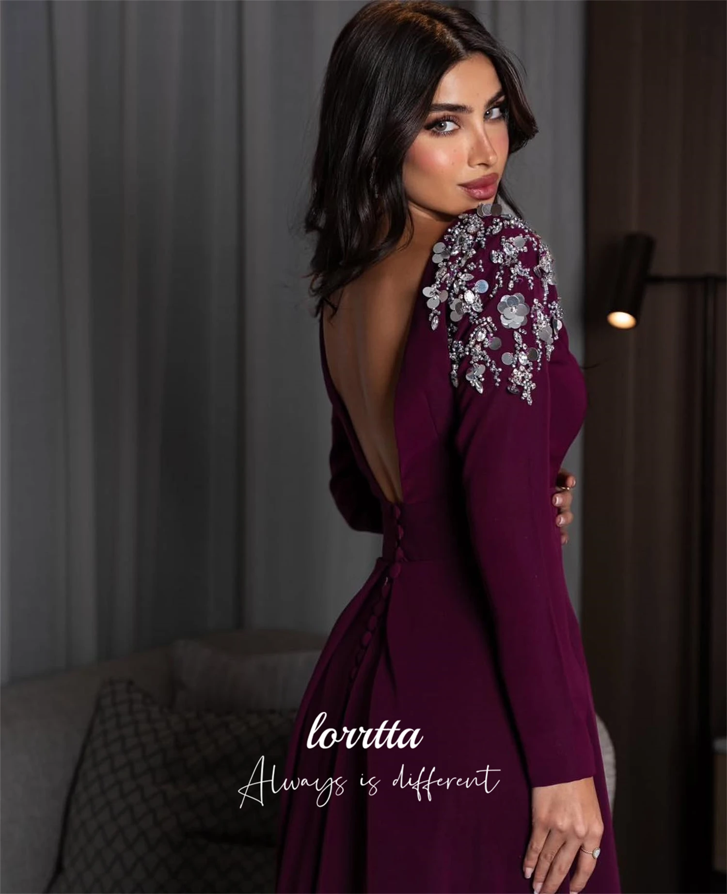 Lorrtta Customized Prom Dress for Wedding Guest Elegant Happy Sharon Evening Dress 2025 Woman Special Occasion