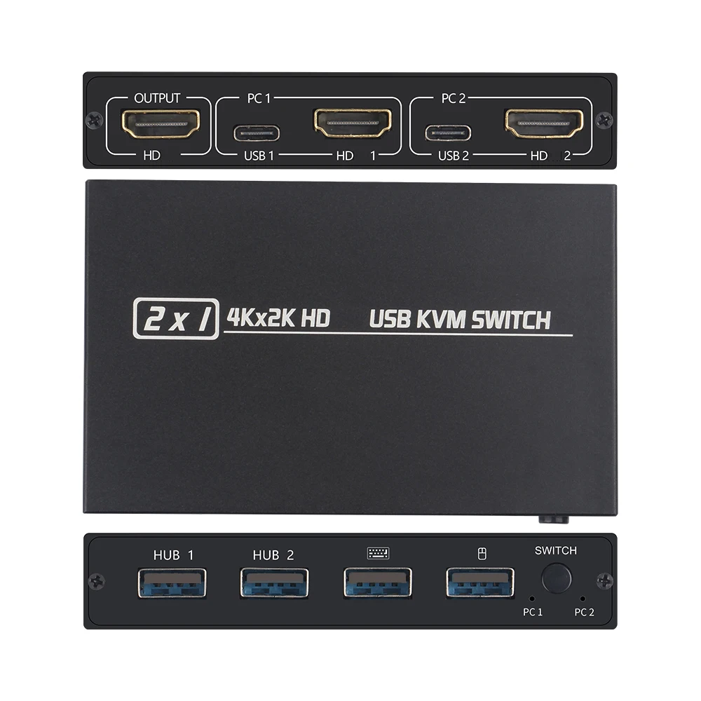 HDMI ȣȯ KVM ġ, KVM201CL, HDMI ȣȯ, USB , HD 2 ȣƮ ,  Ű  콺 1 , 4K * 2K