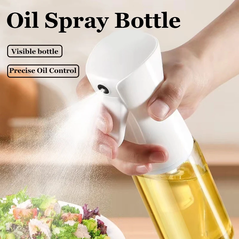 Continuous Spray Olive Oil Mister Dispenser Sprayer for Cooking | Best Air  Fryer Accessories | Refillable Glass Bottle Spritzer | Unique Kitchen Tools