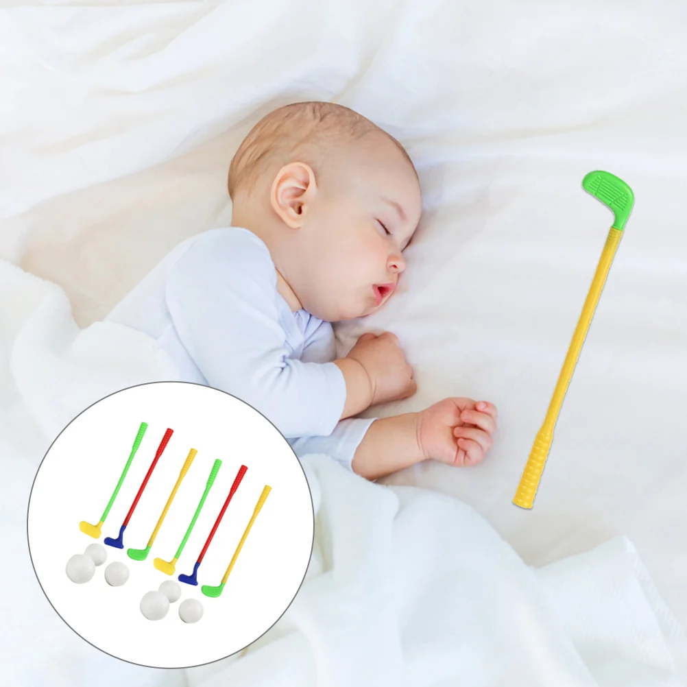 

2 комплекта, оборудование для гольф-клубов, пластиковая игрушка, гольфы, Спортивная игрушка