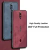 Luxury PU Leather Case For Nubia Red Magic 5G 5S Cover Matte Silicone Shockproof Protection Phone Case For RedMagic 5G 5S Coque 2
