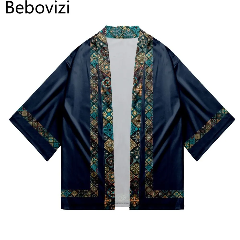 

Oversized 5XL 6XL Japanese Fashion Print Casual Kimono Summer Beach Shirts Cardigan Haori Women Loose Traditional Yukata