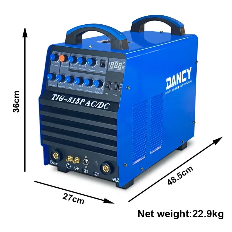 TIG315P Ac Dc Pulse Welding Machine Aluminium Welder 380 Volts 3phase 2
