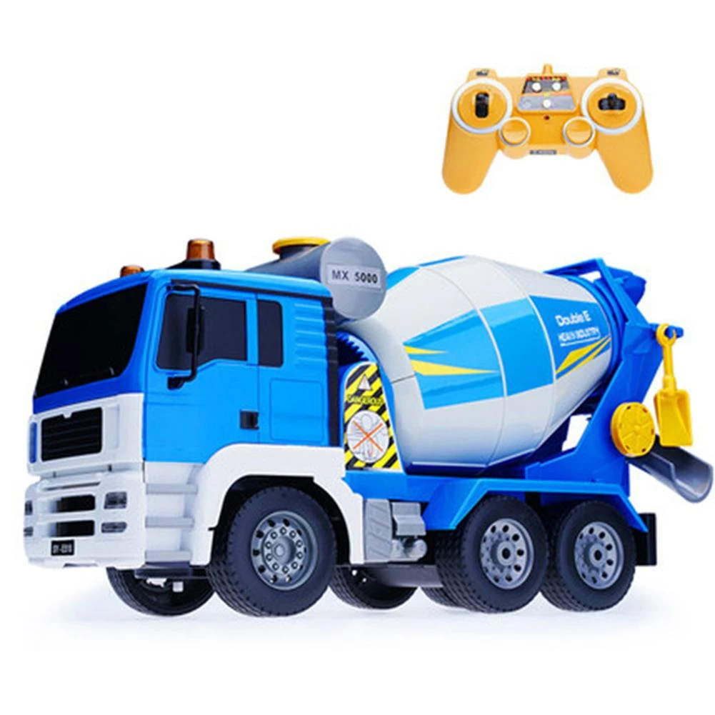 Remote Control Cement Mixer Truck Toys 