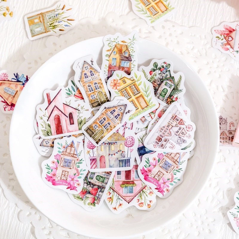 Scrapbooking Decorative Sticker Korean Diary Stickers Kawaii Lovely