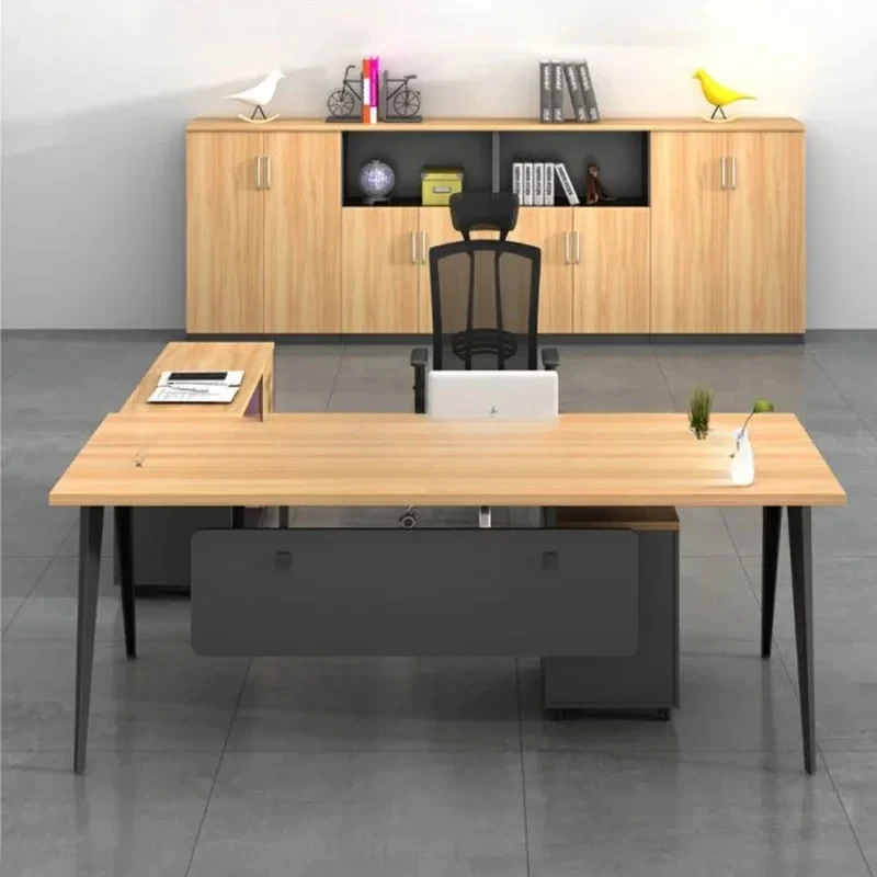 Simplicity Computer Office Desk Modern Single Boss Executive Office Desk Secretaire Table Furniture