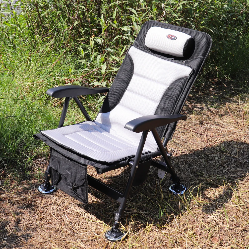 LIGHTEN UP Fishing Chair 낚시의자 Camping Chair Folding 캠핑의자 Island Fishing Portable for the Sea Four Seasons
