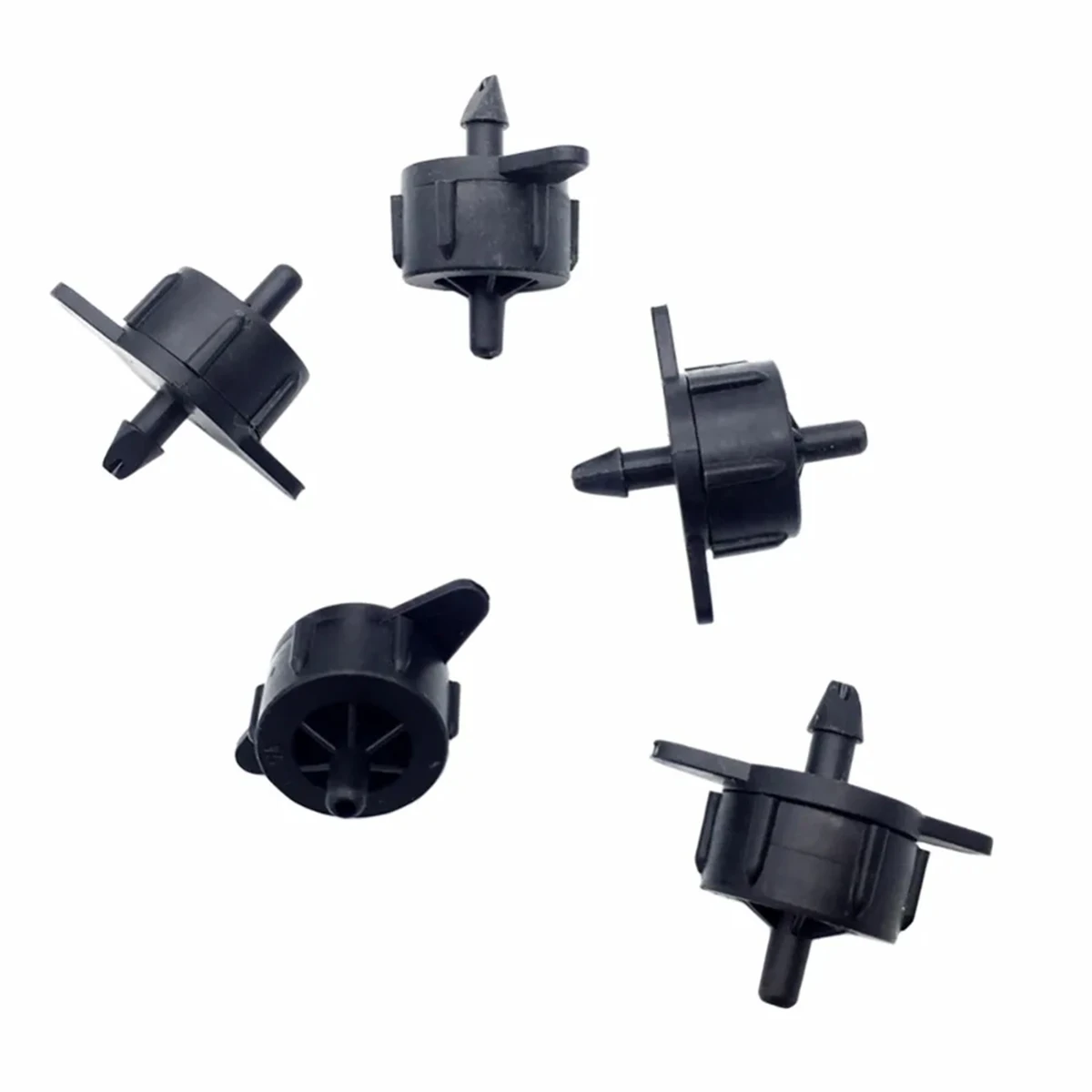 Garden Drip Irrigation System Fittings 2L/4L/8L Pressure Compensated Dripper Detachable/Washable Flow Stabilizer 20/50/100 Pcs drip irrigation garden dripper irrigation fittings