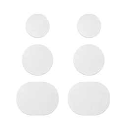 6-Pack Unisex Heel Repair and Protection Patches - Anti-Wear Foot Care Inserts (White)
