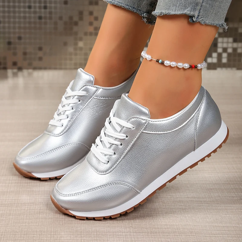 Casual Sneakers For Woman Comfort Non Slip Sport Shoes - Uniqwear
