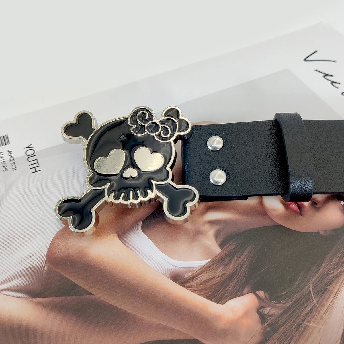 Designer Punk Belts For Women High Quality Luxury Brand