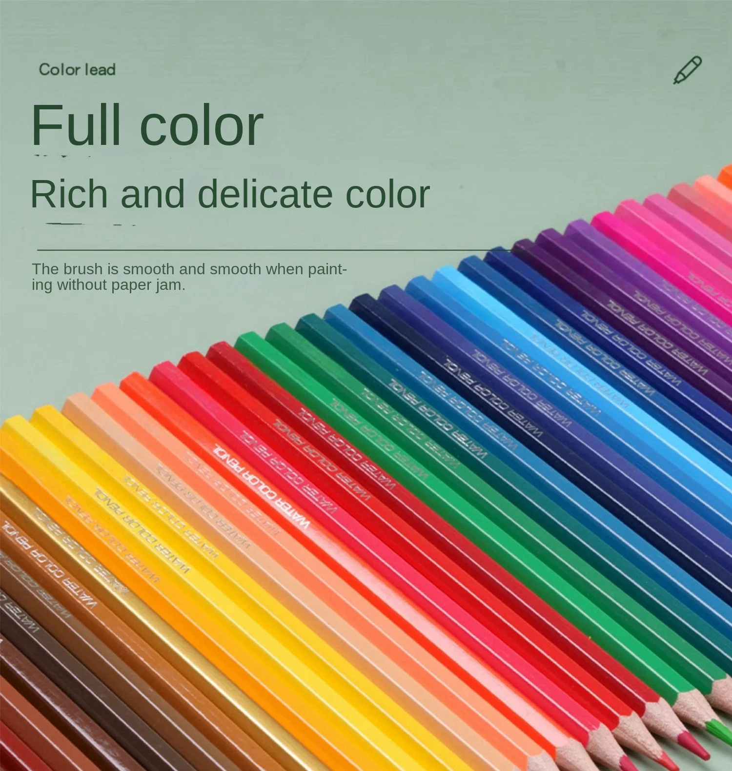 Professional Oil-based Colored Pencil Set 72 Colors Art Design School Stationery Graffiti Filling Colored Pencil Art Supplies