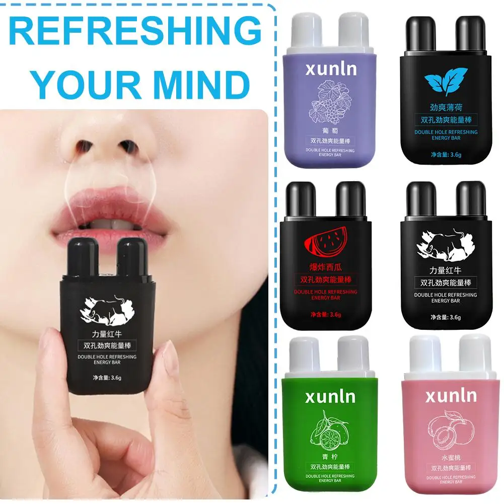 Aromatherapy Stick Double Hole Nasal Inhaler