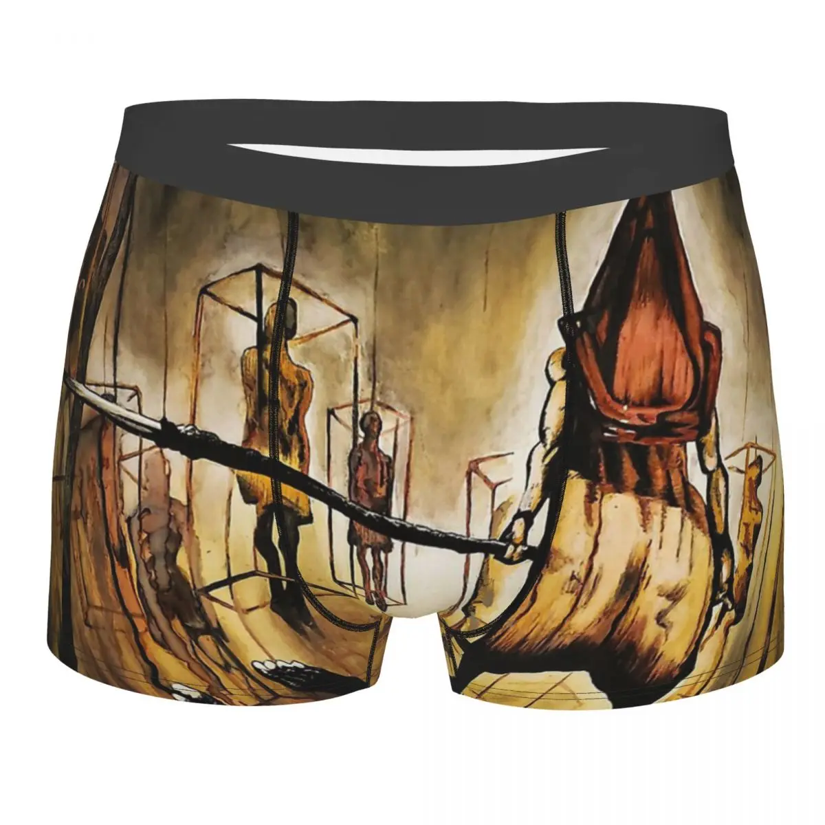 

Misty Day Silent Hill Horror Movie Underpants Homme Panties Male Underwear Ventilate Shorts Boxer Briefs