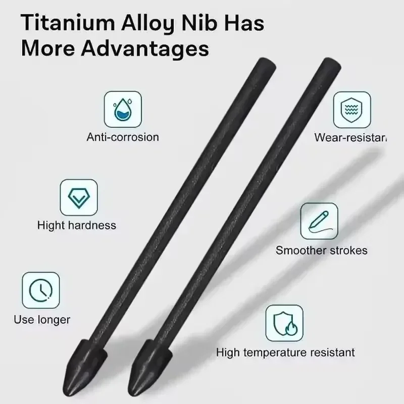 Enhanced Stylus Pen Replacement Tip with Tweezer for Tablets and Note Series