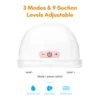 Electric Breast Pump Wearable Hands Free Breast Pump Invisible Silent Pain Free Feeding Pump with 24mm Flange 150ml Capacity 6