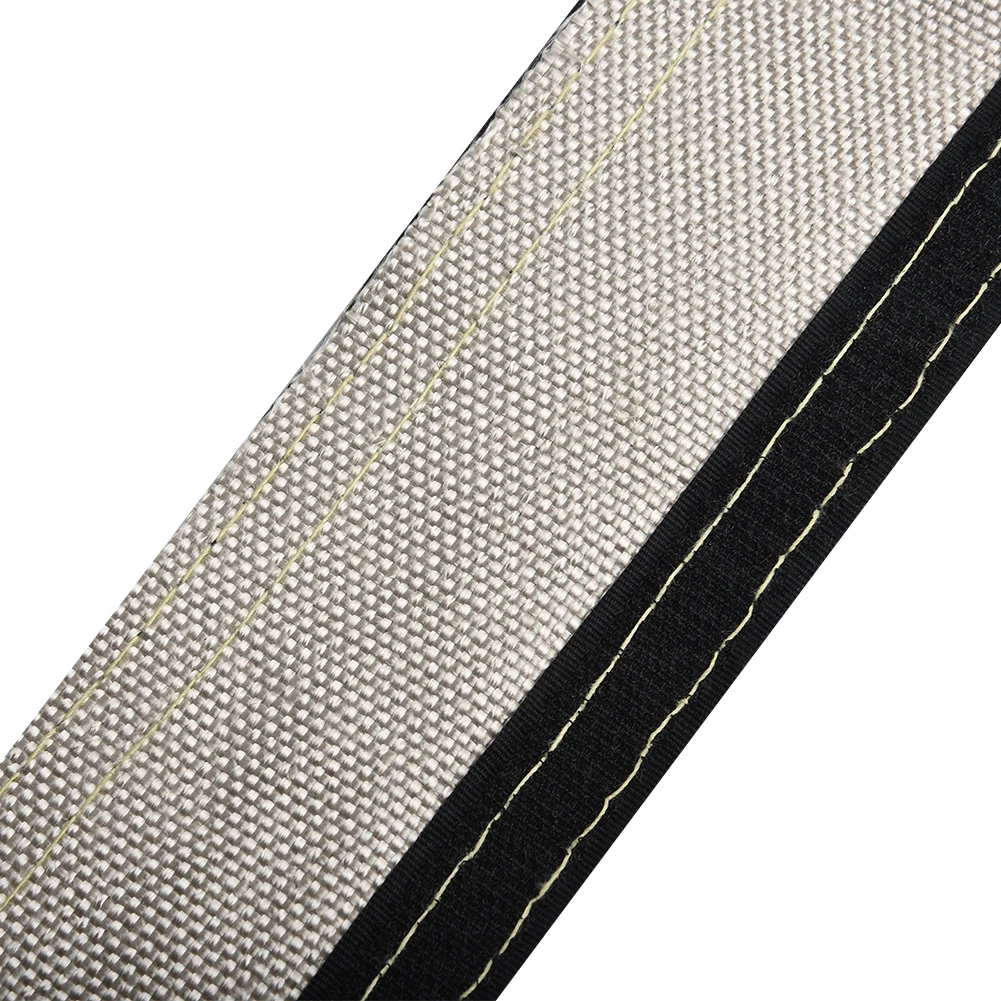 Heat Insulation Sleeve 1M Metal Heat Shield Insulated Wire Hose Cover Wrap Tube Thermal 12mm Car Accessories