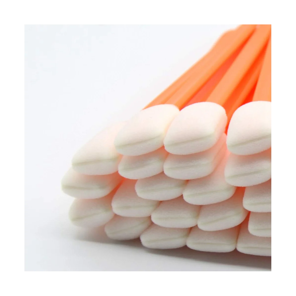 200 Stuks Foam Swabs Sticks Cleanroom Detaillering Wattenstaafje Sponssticks Voor Inkjetprinter, Optische Instrumenten, Camerasensoren