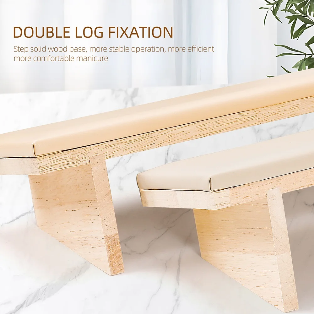 Beveled Hand Rests For Manicure Angled Nail Cushion Leather Nail Hand Support Pillow Nail Mat Holder Nail Art Hand Stand Table