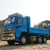 1/14 Mud truck simulation toy 6X6 three-axle full drive differential lock axle hydraulic F frame mud truck model RCLESU 2