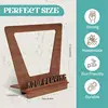 Now Playing Vinyl Record Stand Retro Holder for Vinyl Record Wood Record Display Stand LP Vinyl Gift Ideas Turntable Accessories 6