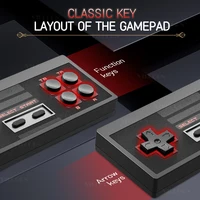 Console de jeu rétro 8 bits avec stick AV TV, 620 jeux classiques intégrés, mini console plug-and-play avec 2 manettes sans fil, cadeau 5