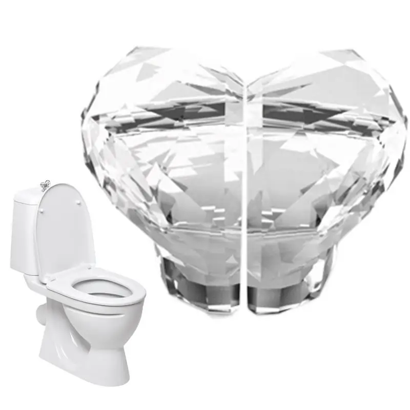 

Heart Shape Toilet Button Heart Shape Press Tank Button For Toilet Toilet Reusable Push Button Flush Replacement For Kitchens