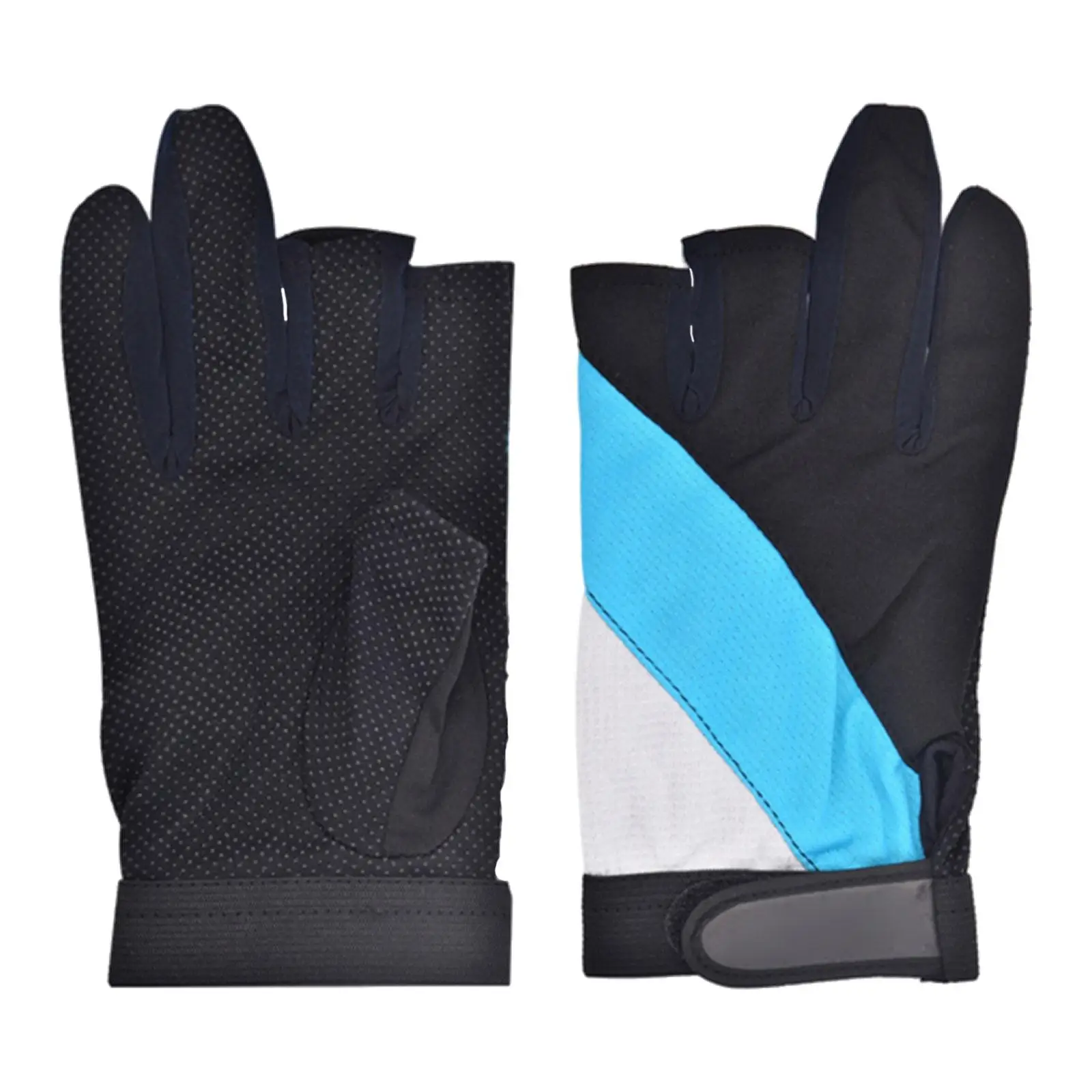 3 Finger Gloves Anti-slip Finger Protector Adjustable Multifunctional Cycling