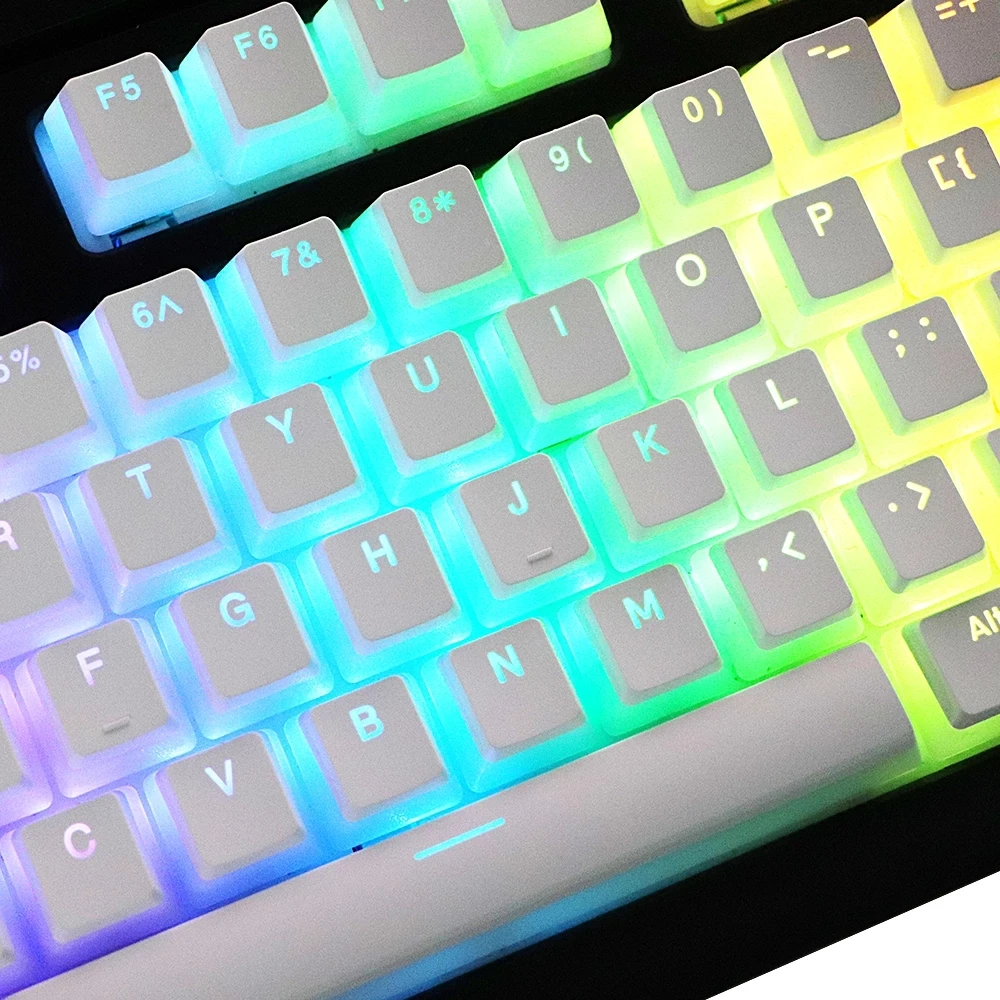 Corsair Keycaps pour clavier mécanique CORSAIR, version sans fil ou  filaire, K70 ThereAstroFE, K65 RGB, K63