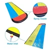 Outdoor Courtyard Lawn Inflatable Toys Water Slide Summer Garden Water Toy Family Friend Interactive Sprinkle Water Sliders Gift 5