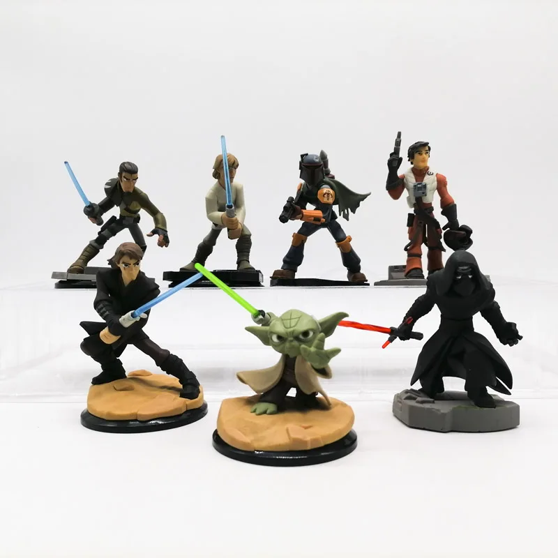 Hasbro Star Wars Skywalker Action Figure Bambola Autentica Yoda Master Luca Obi-Wan Ben Solo Han Solo Kyloren Model Toys Collection