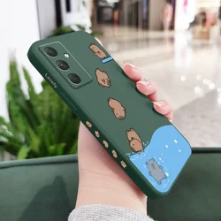 Charming Diving Bear Phone Case - Adorable Design - Samsung A26 (Dark Green)
