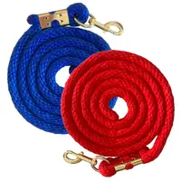 Horse Rope 6.5ft Training Lead With Trigger Bull Snap Strong Cord For Effective Handling Long Walking Lead For Equestrian Sports 1
