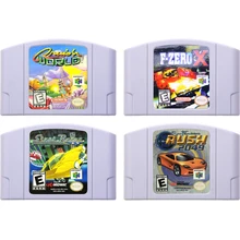 

Video Game Cartridge 64 Bits Game Console Card Racing Game Series F-Zero X Stunt Racer 64 USA Version