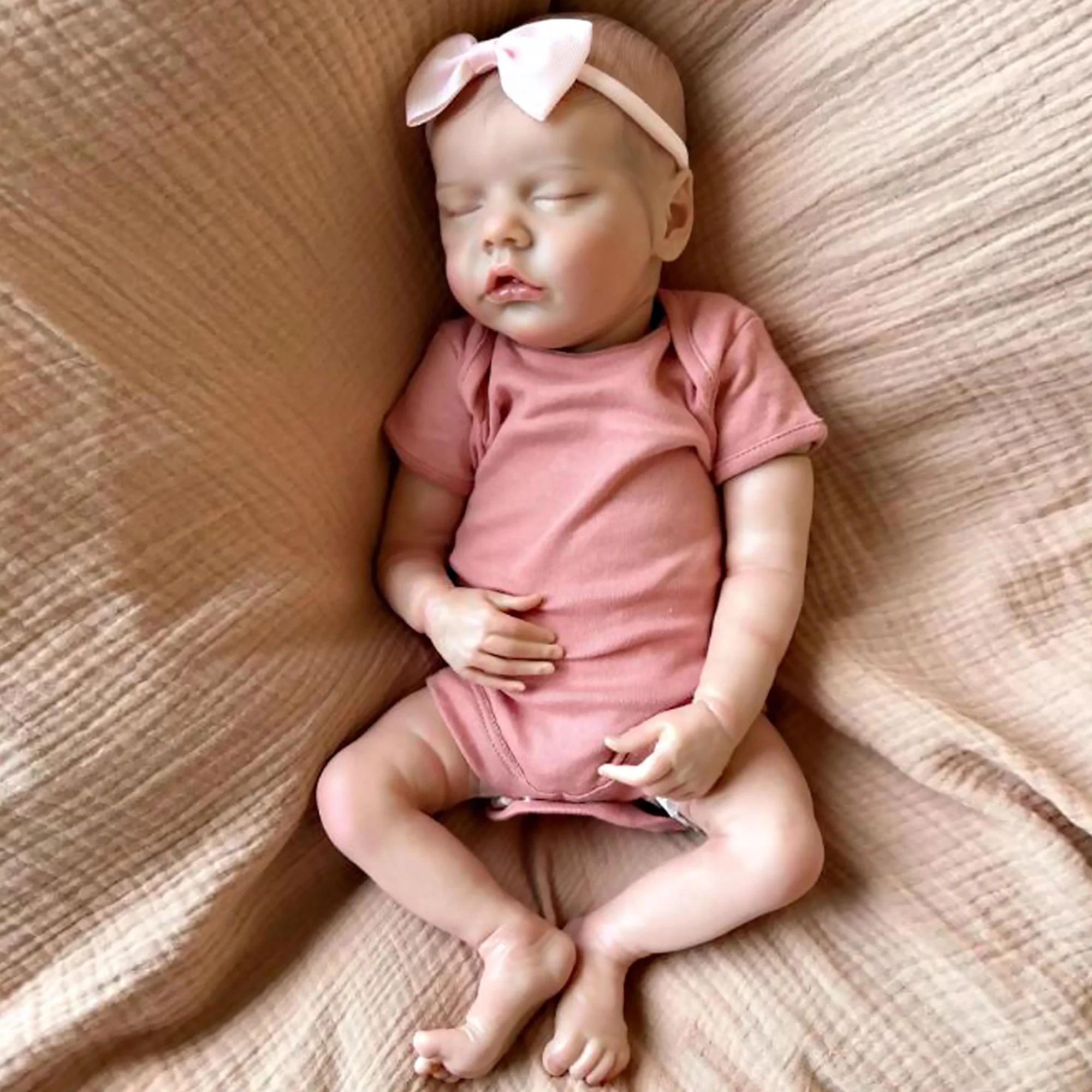 16 Pollici Twins B Reborn Dolls Bambole Dipinte A Mano Con Corpo Morbido Al Tatto Reborn Baby Doll Per Bambini Beb'Reborn
