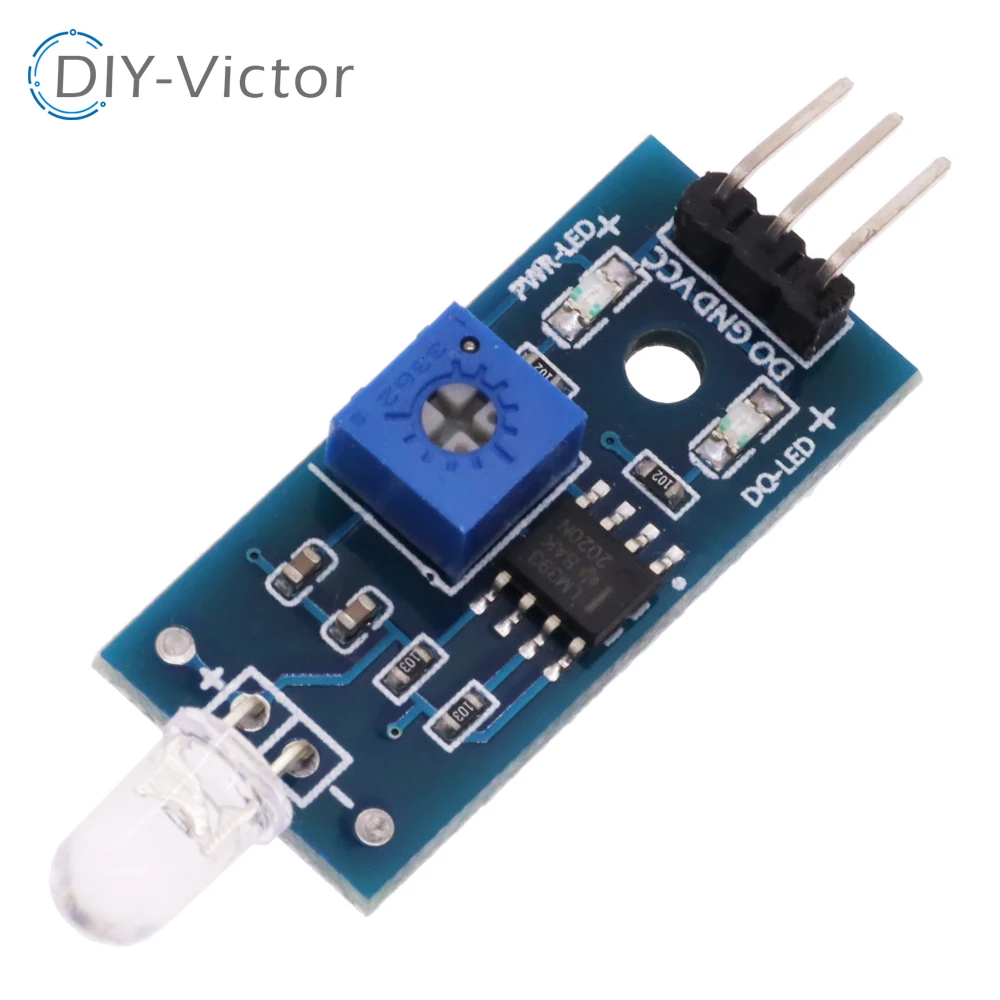 3.3V 5V 3PIN Photodiode Module LM393 Light Sensor Switch Module for