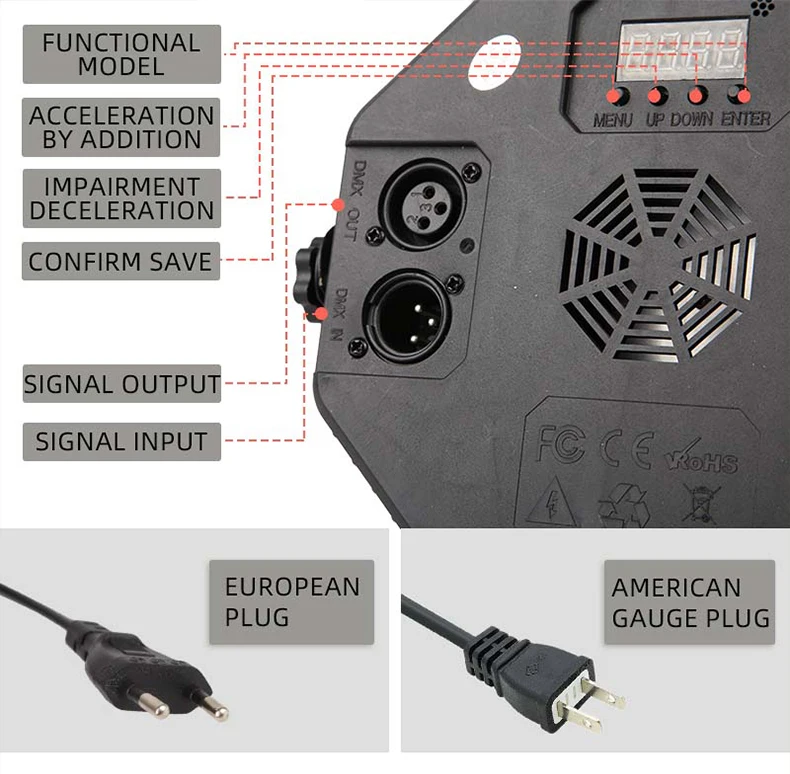 Bühne Led Strahler Rgb Lampe Fernbedienung Einstellbare Atmosphäre Dekoration Innen Decke Licht Ktv Bar Disco Neon Beleuchtung Sa7269E682Dd94254B4B681961C923Be5B
