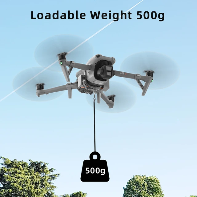 Airdrop System with Landing Gear Fishing Bait Wedding Ring Gift Deliver  Life Rescue Thrower For DJI MINI 3 Pro Drone - AliExpress