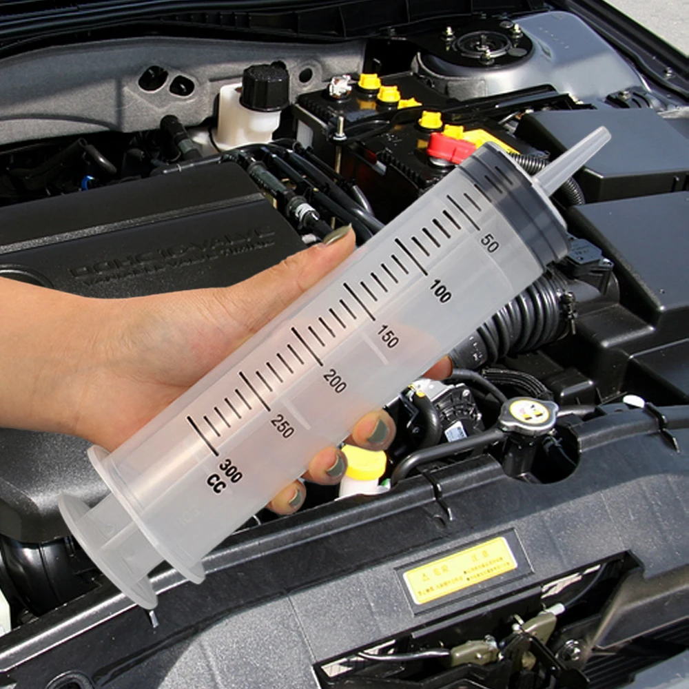 Oil Syringe Pump 1Set Car Oil Pump Large Capacity Extractor Syringe with Scale for Automobile Truck Oil Exchange Cars Tools Mechanical Workshop