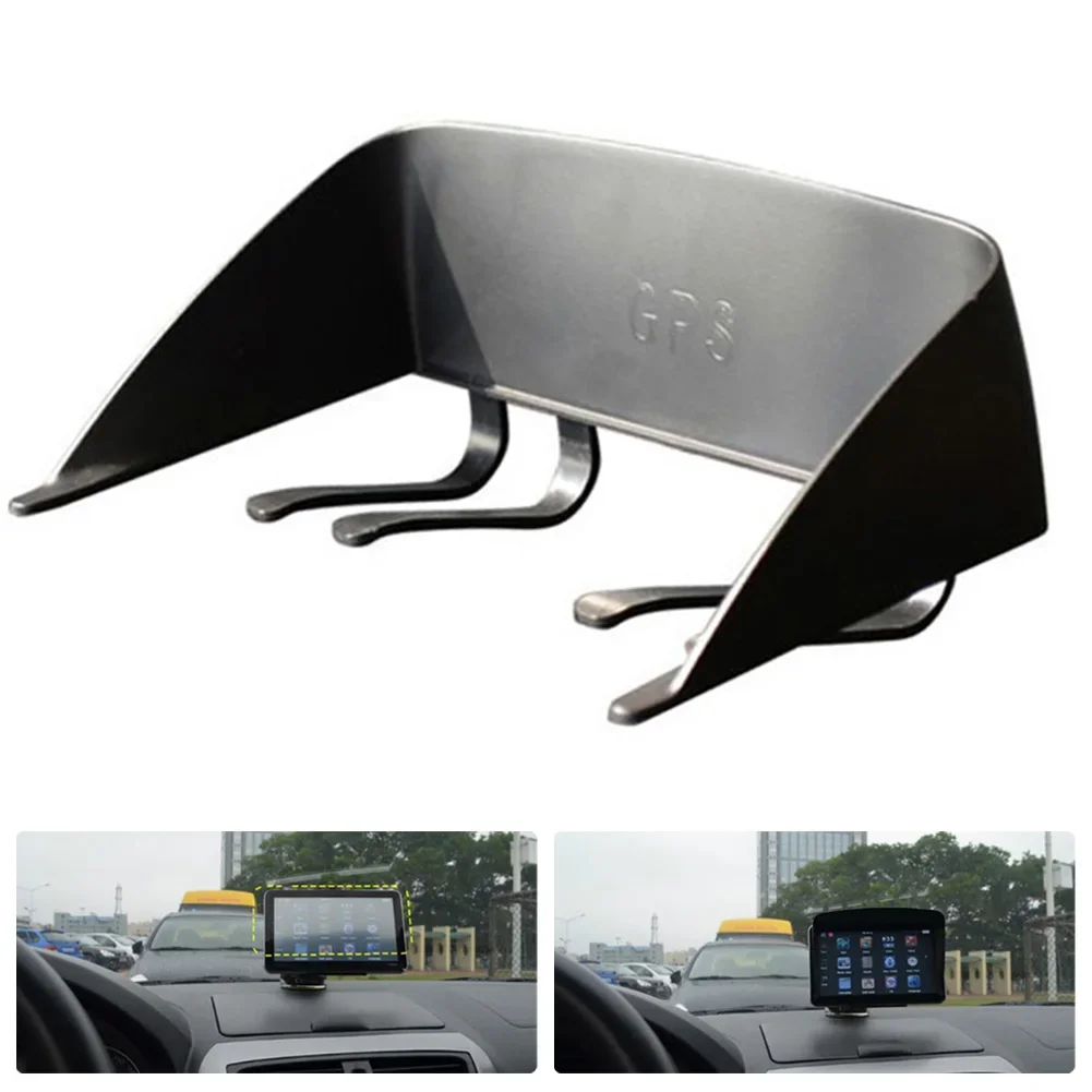 쉐이드 태양 쉐이드 GPS 바이저, 눈부심 방지 바이저, GPS 눈부심 방지 바이저, Sat Nav 태양 쉐이드, 7 인치, 1 개