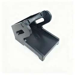 Dual - Function Thermal Label Holder and Stand for Desktop Shipping Printers (Black)