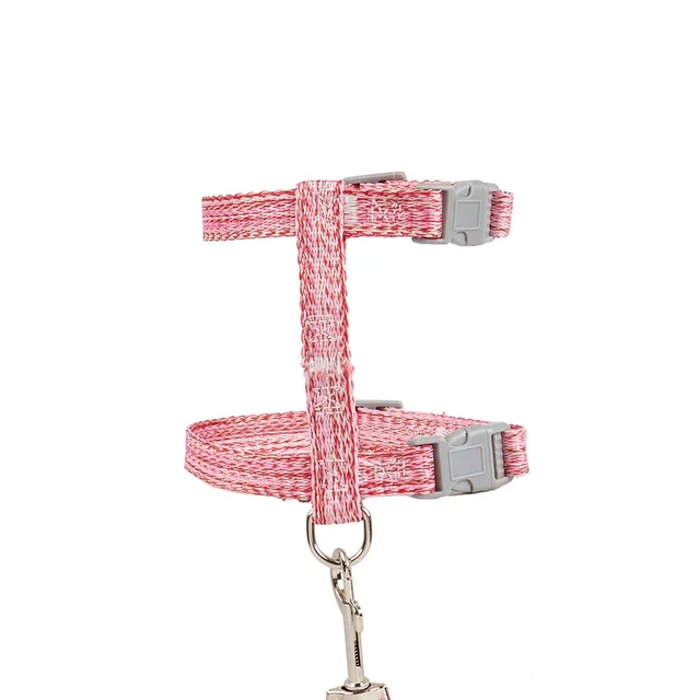 Pet Cat Adjustable Chest Strap Anti-escape Small Medium Dog Cat Harness Leash Set Breathable Reflective Chest Strap Pet Supplies 5