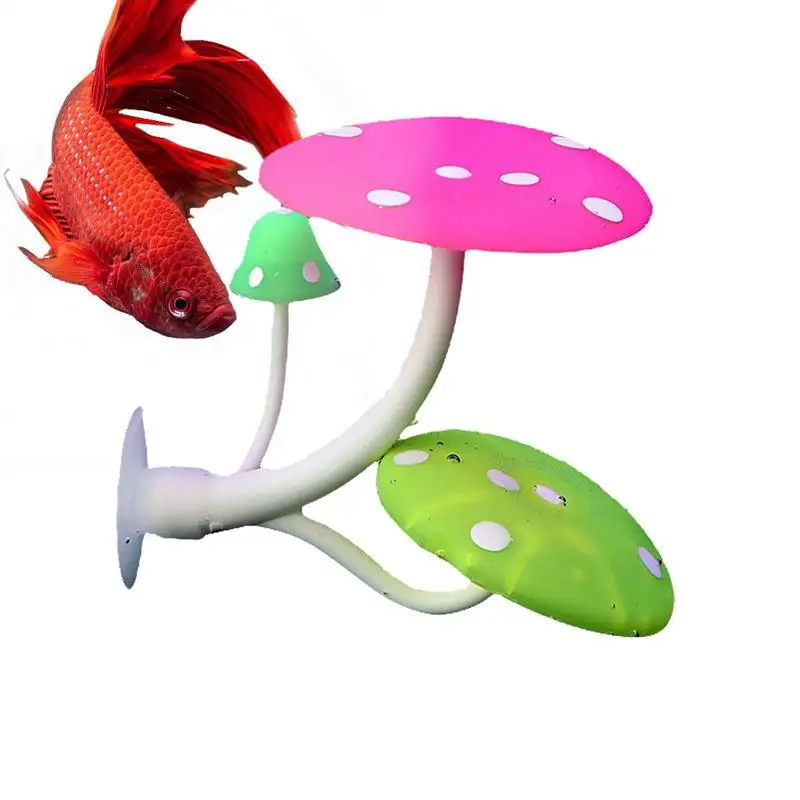 Fungo Artificiale Decorazione Per Piante D'Acquario A Forma Di Fungo Senza Filo Betta Amaca Fungo Artificiale Per La Deposizione Dei Pesci Accessori P