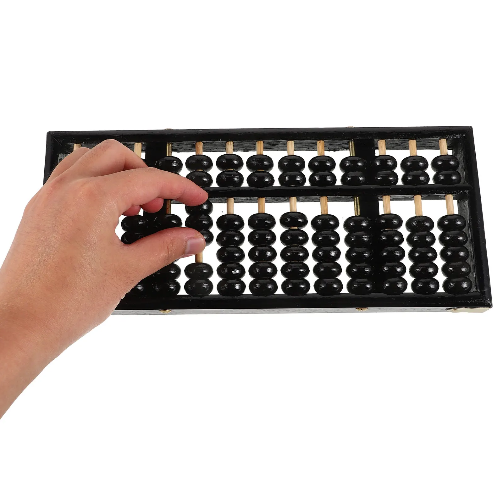 1Pcs 어린이 주판 13 막대 나무로 만든 수학 주판 정신 수학 훈련 두뇌 개발 어린이 숫자 학습 도구