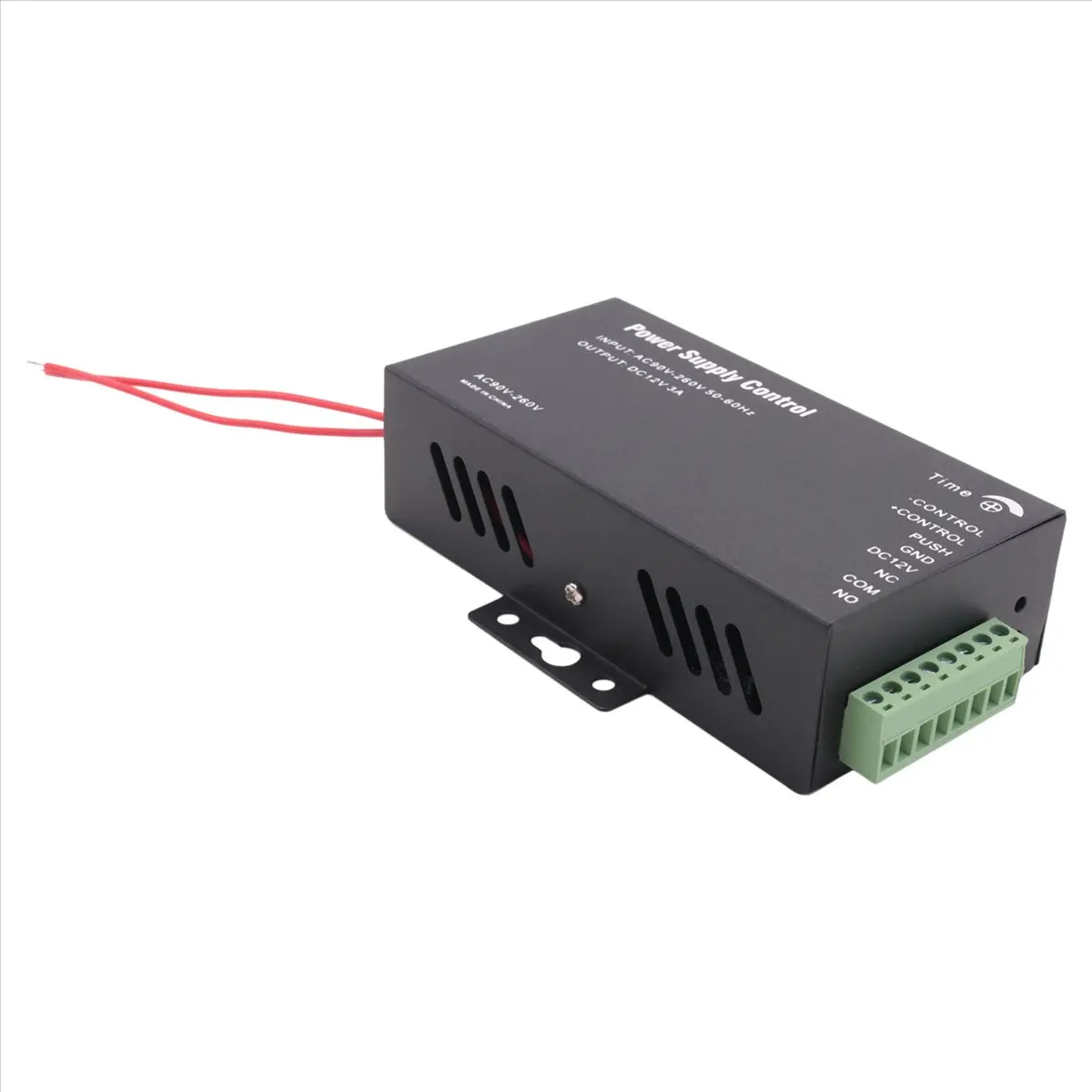 A40I 액세스 제어 전원 공급 장치 변압기 도어 시스템 어댑터 AC110-240V 컨버터 시스템 기계 검정색 DC12V 3A